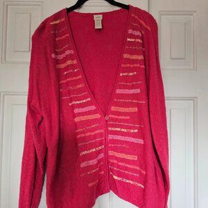 J Jill button caridgan XL